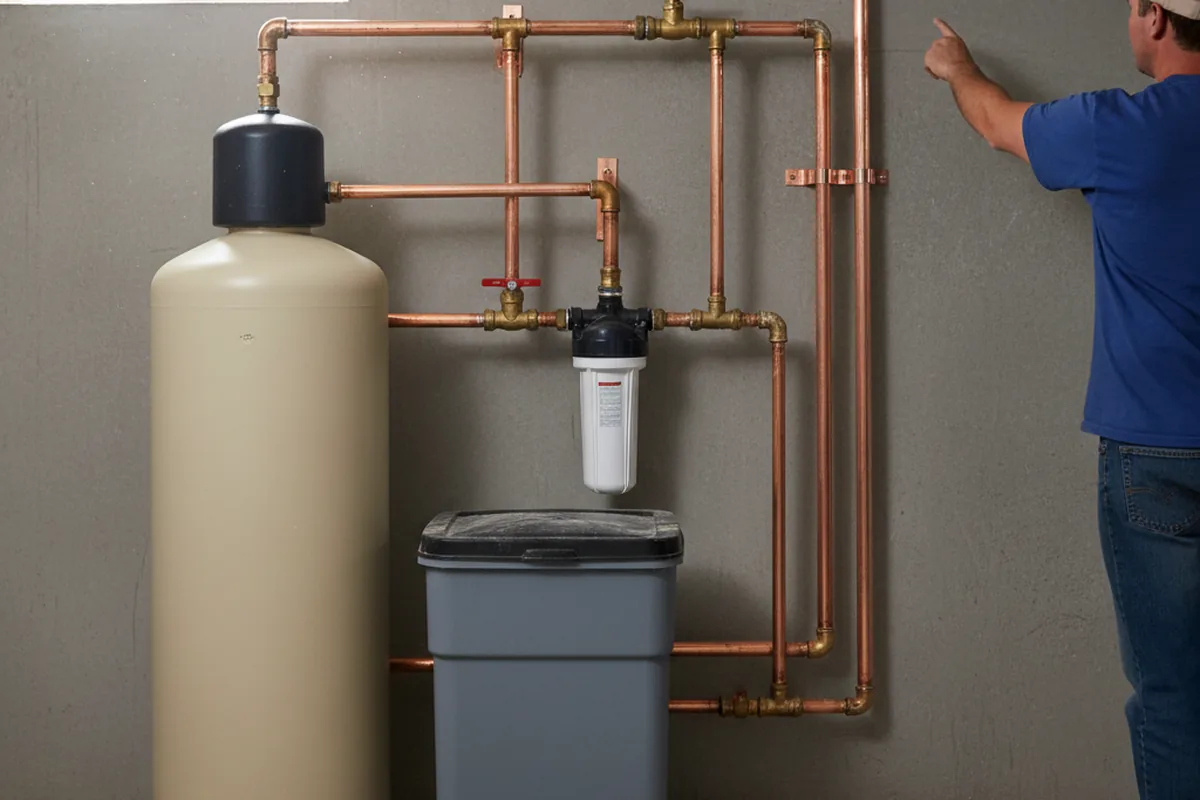 Whole-house water treatment system installed in Woolford